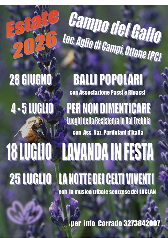 eventi 2026